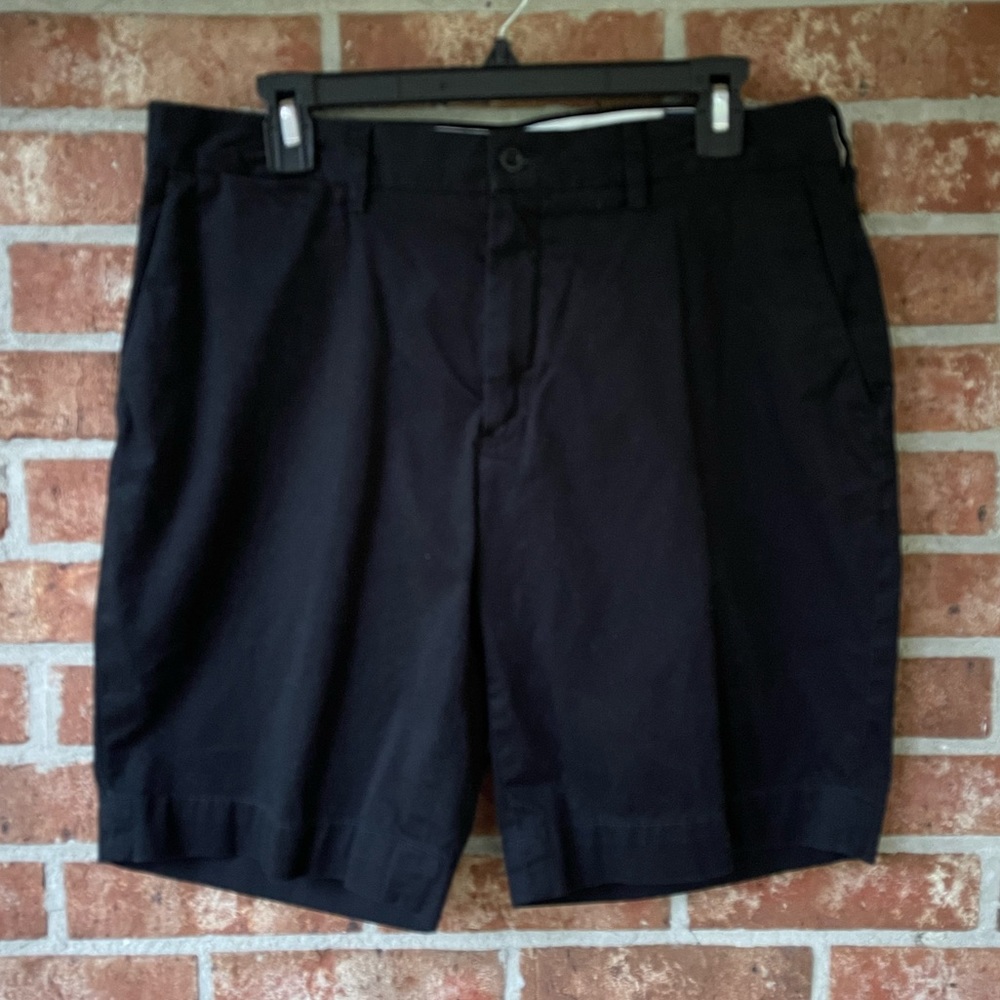 POLO Ralph Lauren stretch classic fit black shorts.